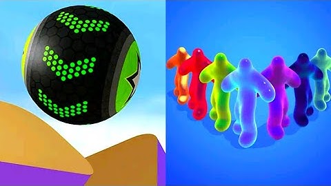 Going Balls Vs Blob Runner 3D Gameplay Android iOS Games Mobile Walkthrough