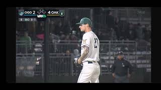 Connor Sullivan- Oakland Ballers 2025 - Playoff Save vs Ogden Raptors
