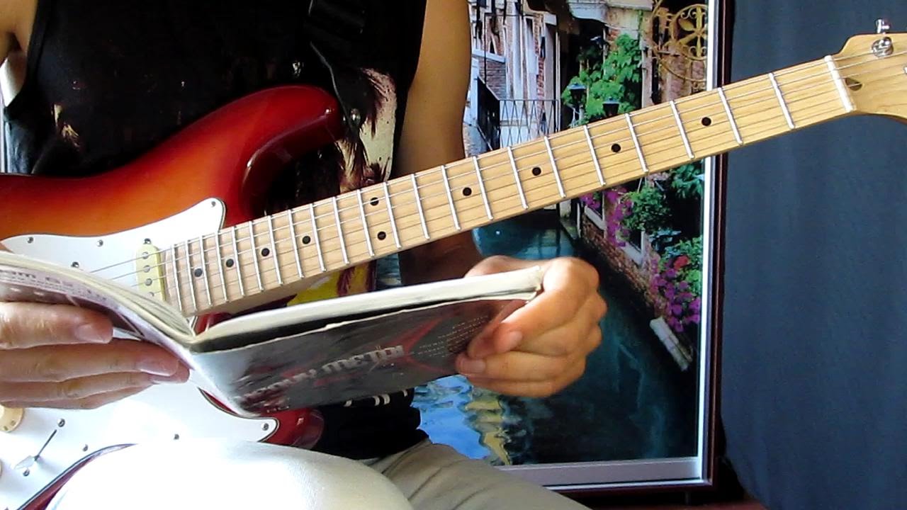 Уроки гитары Электрогитара для начинающих 4/6 Deep Purple - YouTube