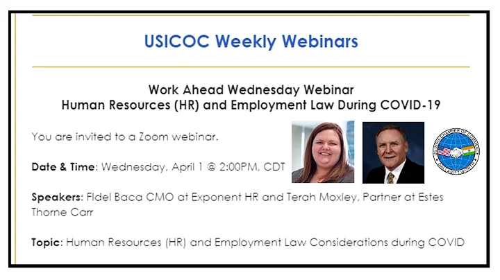 Human Resources (HR) and Employment Law During COV...