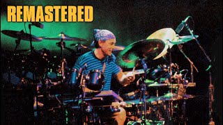 Neil Peart Drum Solo 1990 - Rush Presto Tour Pro-Shot Remaster - Mountain View, California