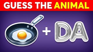 Guess the WORD By Emoji? 🍏🍔🍳Emoji Quiz Challenge 2024 | Monkey Quiz