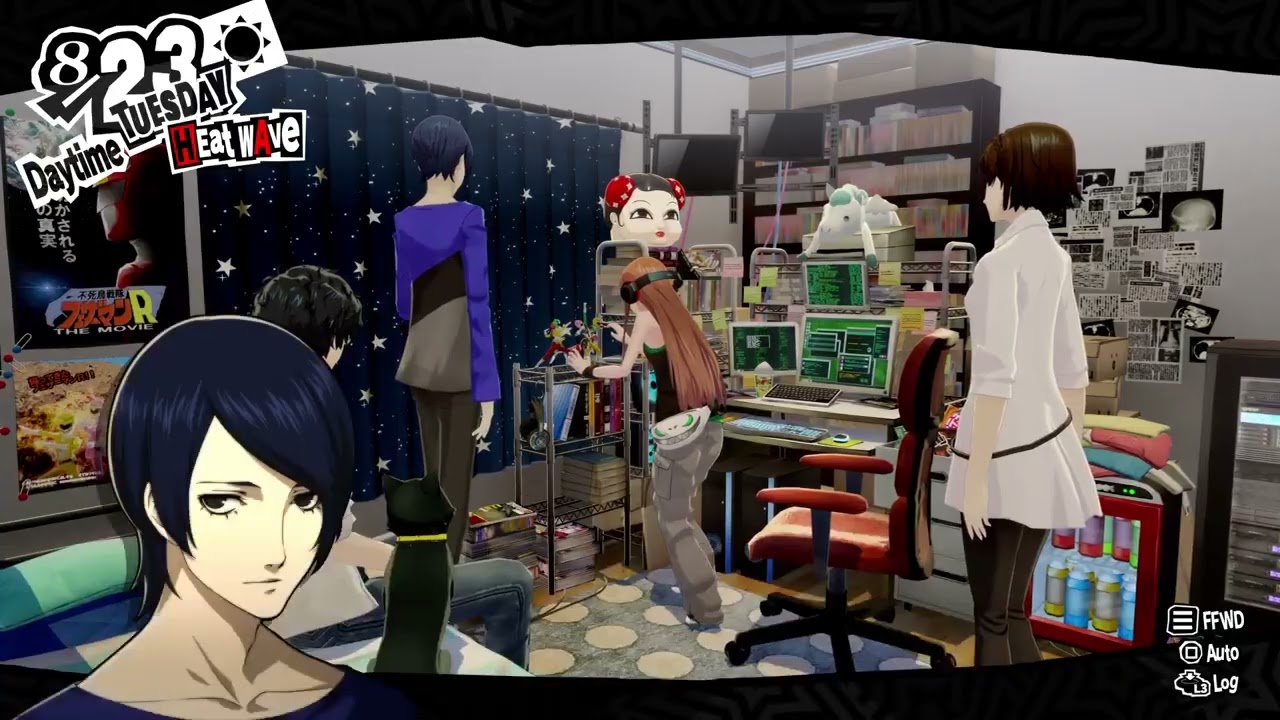 Yusuke RUINS Futaba's Power Rangers Action Figures! (Persona 5 Royal)