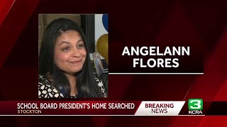 Officials search home, possessions of Stockton Unified board president