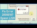 error 20000107 reset epson l220