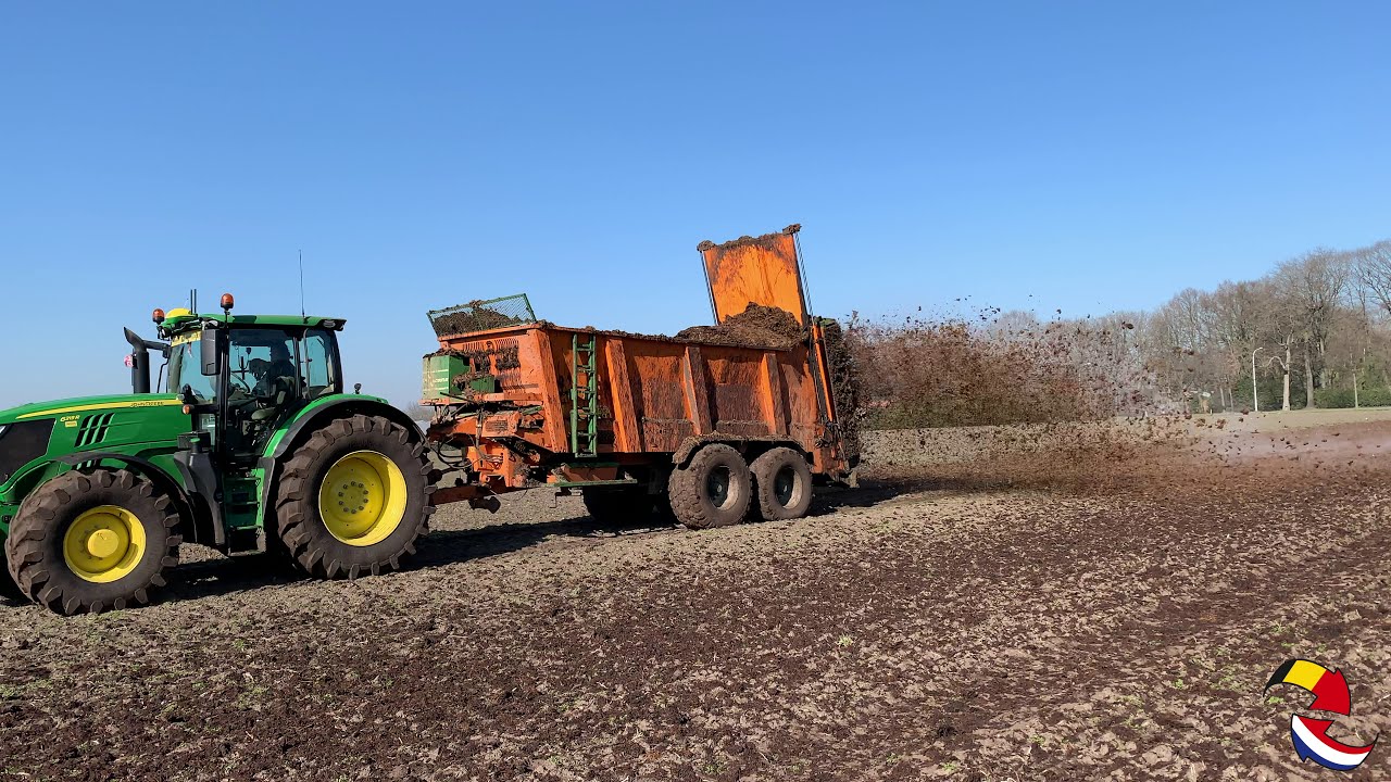 Vaste mest strooien met onze Dangervile verticale walsen | AernoutsTax (4K)