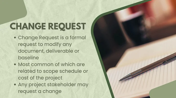 Change Requests | Project Management