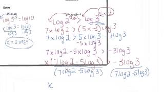 Algebra 2 Common Logarithms