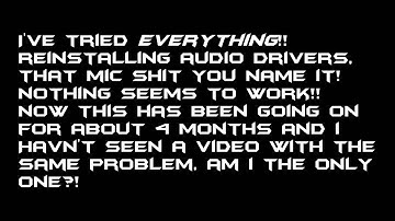 COD4 PC NOT RESPONDING! | SOMEONE PLEASE HELP!!!