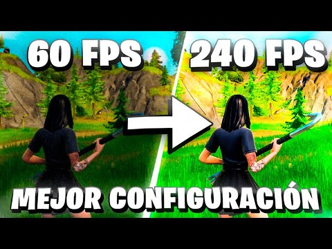 La MEJOR Guía de CONFIGURACIÓN en Fortnite 2021 - Aumentar FPS, Reducir Input lag | Optimizar PC