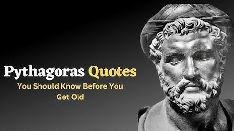 Pythagoras Life Lessons you should know before you Get Old#pythagoras theorem