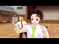 【鬼滅のMMD】0.1ミリだけ恋ダンスを知っている煉獄先生が、恋ダンスを踊る生徒(炭治郎)を見守る優しい動画【キャラ崩壊】