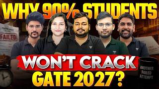 Why 90% Students Won’t Crack GATE 2027 ? Biggest Mistakes Every Aspirant Must Avoid