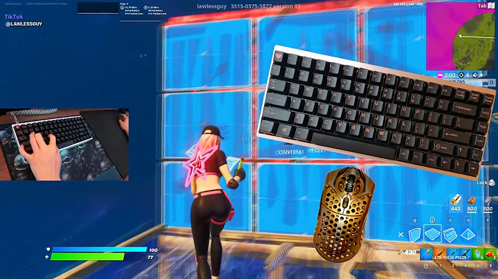 $300 Custom Keyboard ASMR Chill🤩Satisfying Gameplay Keyboard Fortnite 390 FPS Smooth 4K