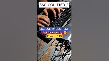 My SSC CGL Typing Test 🤯🤯 #ssccgl #ssc #cgl #motivation #typingpractice #study #cglwithayush