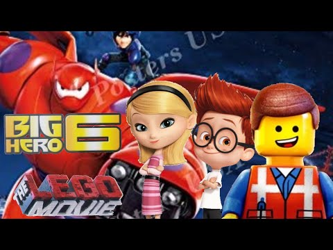 Big Hero 6 The Lego Movie DVD Menu Walkthrough 2019