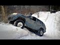 Jeep лезет на дерево: штурмуем квадрогорки / Jeep WJ 4.7 offroad V8 pure sound