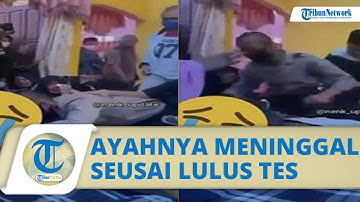 Beredar Video Bintara Polri Peluk Ayahnya yang Meninggal setelah Lulus Tes Polisi
