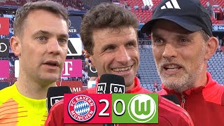 Bayern München - Wolfsburg 2:0 | Interview Nach dem Spiel