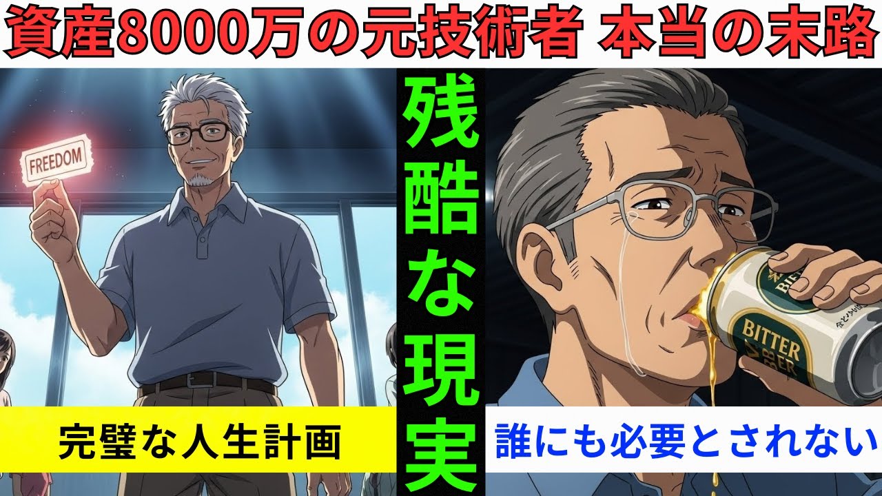 【漫画】資産8000万でFIREした52歳独身男の末路…「勝ち組」のはずが孤独死の恐怖に震えた理由【早期リタイアの闇】