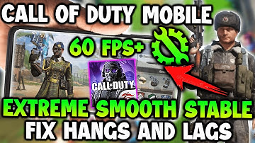 FIX LAG AND FPS DROP IN CALL OF DUTY MOBILE | TRY THIS METHOD 100% WORK! CODM