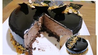 خليهم يتيقو بأنك شريتها من أكبر المحلات وبتمن باهضو في الأخير صدميهم tarte au mousse au chocolat