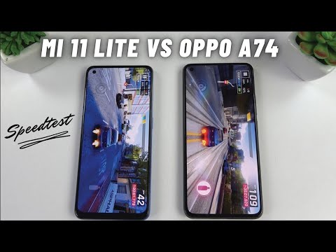 Xiaomi Mi 11 Lite vs Oppo A74 | Snapdragon 732G vs Snapdragon 662 Speedtest, Comparison