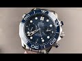 Omega Seamaster Diver 300M Chronograph 210.30.44.51.03.001 Omega Watch Review