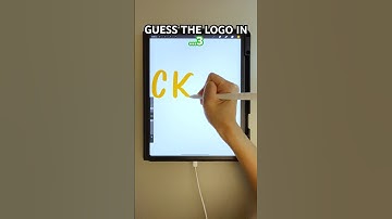 Can you guess the logo in less than 3 seconds?! #handlettering #asmr #shorts #calligraphy