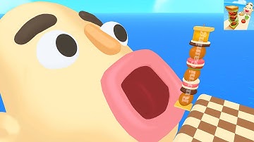 Sandwich Runner - SpeedRun All Levels Gameplay Walkthrough Android,ios New Update Ep 19