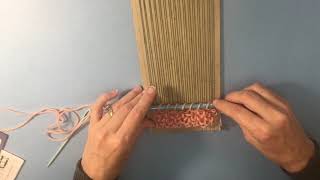 Weaving: Rya on a Pencil