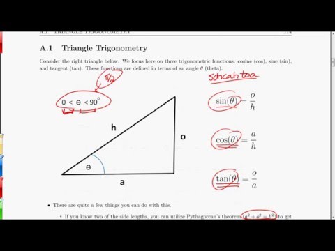 MV3D Appendix A.1 - Triangle Trigonometry