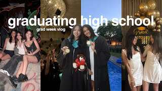 graduation week 🎓| grad parties, swimming & end of senior year