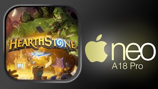 HearthStone - Macbook Neo - benchmark