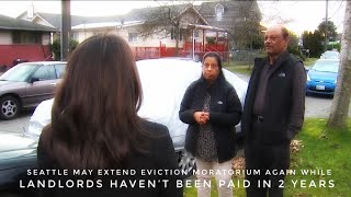 Seattle May Extend Eviction Moratorium Again While Landlords Haven’t Been Paid In 2 Years