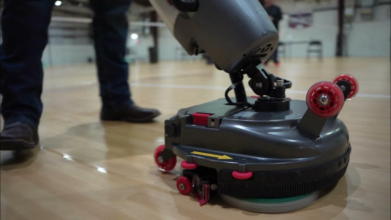 How To Clean LVT Flooring with the XScrub® PRO 18in Microscrubber