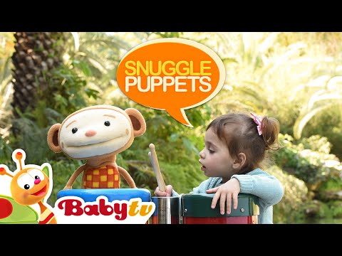 snuggle puppets baby tv shop