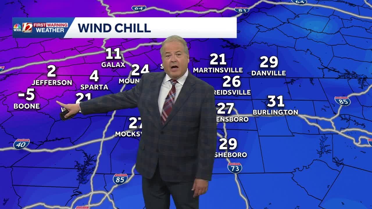 Cold weather to start the week, warming with rain chances - YouTube