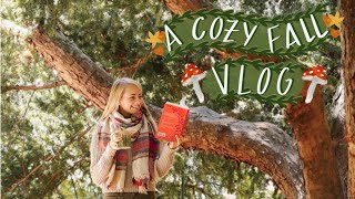 ATMOSPHERIC FALL BOOK RECOMMENDATIONS || a very cozy, autumnal vlog