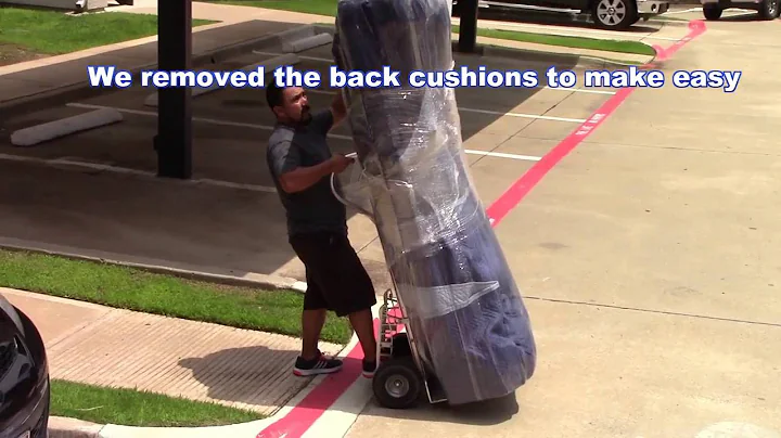 How To Move A Heavy Sofa By Your Self Upstairs