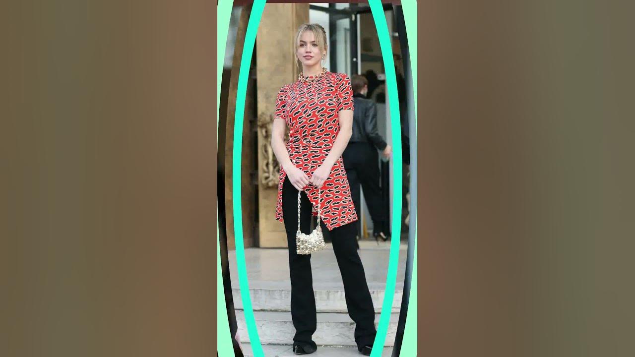 Emma Brooks Arrives at Paco Rabanne Fashion Show #actress #models - YouTube