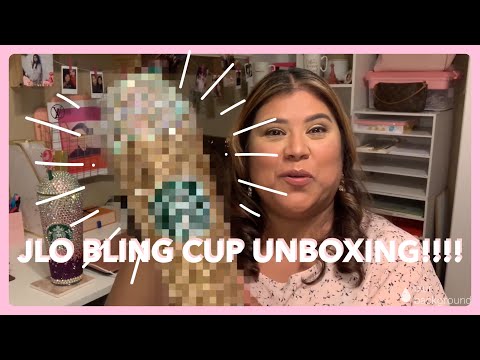 Video: Jennifer Lopez's Swarovski Starbucks-glas