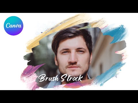 Create Brush Stroke Effect in Canva