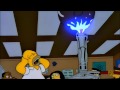 Homer Watches Teacher Burn Donut