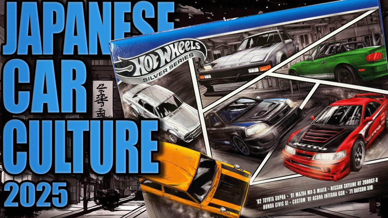 Unboxing 2025 Hot Wheels JAPANESE CAR CULTURE Multipack!!