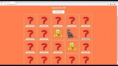 IQ Card Memory Game Demo Video