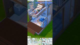 Sims 4 Lofted Tiny Home #sims4 #simsspeedbuild #sims4speedbuild #sims4build #sims4gameplay