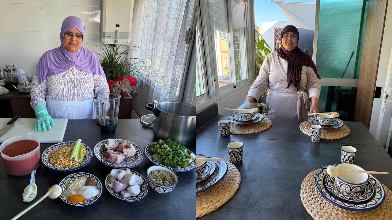 الحريرة المغربية على حقها وطريقها بطريقتي