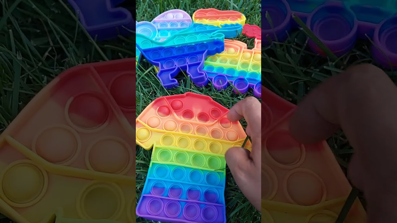 POP IT FIDGET TOYS | POP IT | SATISFYING PUSH POP BUBBLE | 
