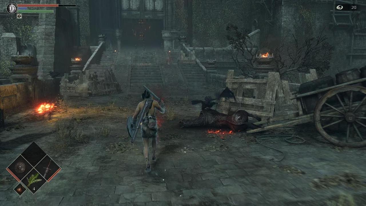 Demon's Souls Ps5 Testing out the Bastard Sword YouTube